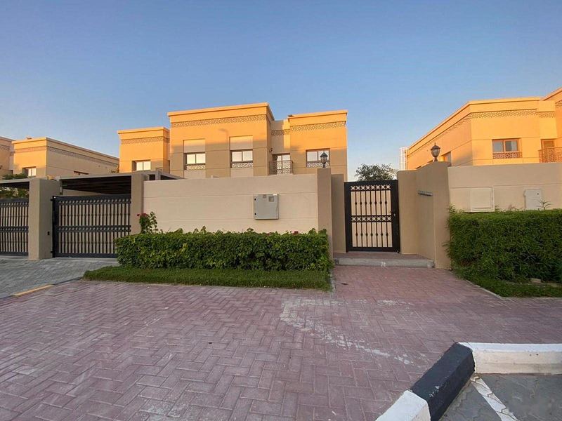 Villa front elevation, Sharjah Garden City
