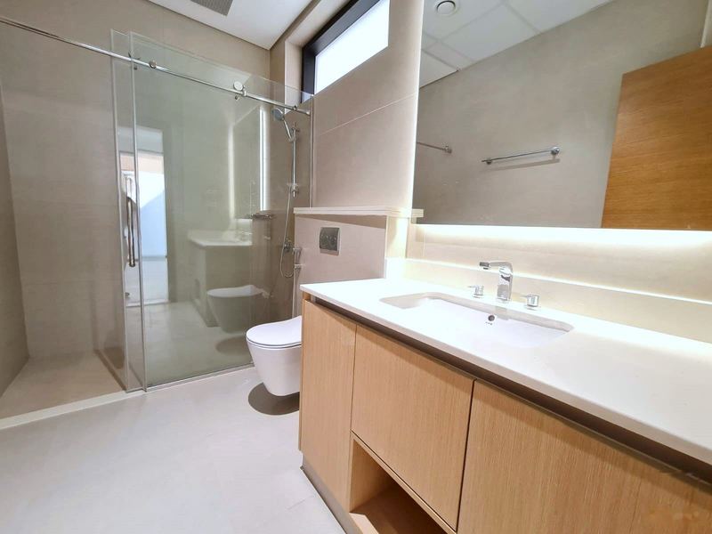 Bathroom with walk-in shower