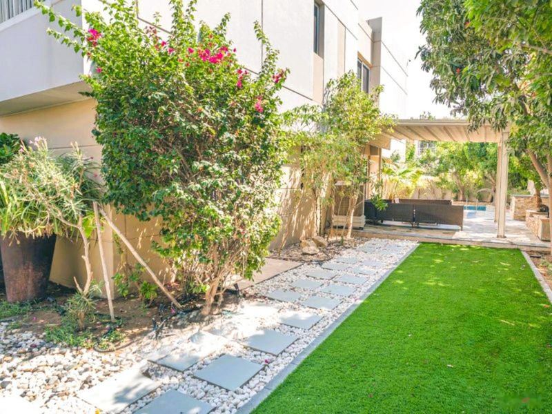 Landscaped garden