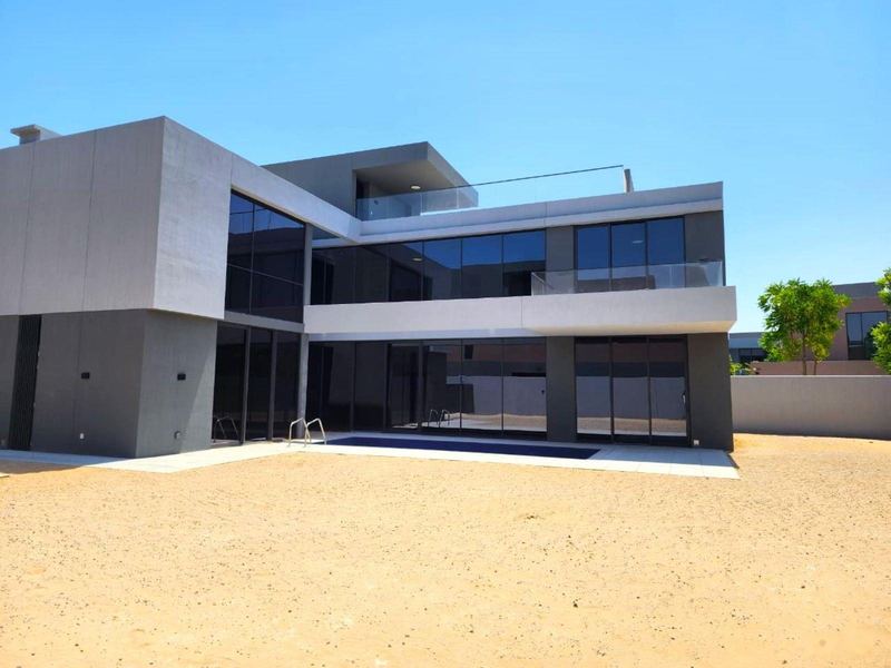 Kaya signature villa, front elevation, Masaar