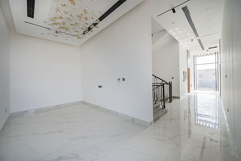 Reception area with feature ceiling