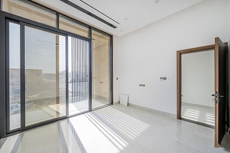 Bedroom with sliding doors